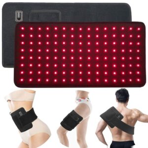 Meðferðarbelti með rauðum og innrauðum ljósum – 120 LED-ljós gegn verkjum í líkama